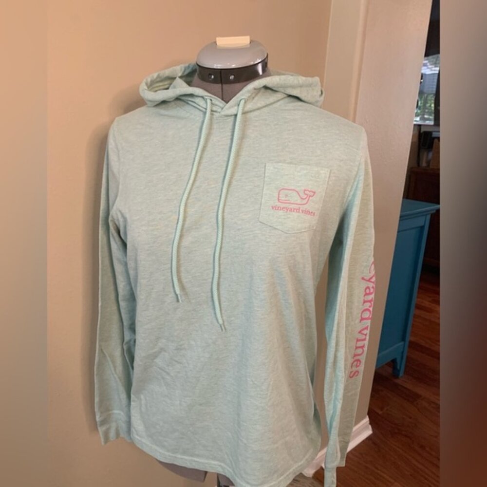 Vineyard Vines Lightweight/Thin Soft Beachy Hoodie Sz Small